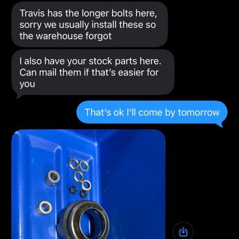 SakeBomb Garage - Them texting me about my missing parts and using excuse that they usually are doing install that's why they forgot - Auto Repair Near Me - Fremont, California SakeBomb Garage - Them texting me about my missing parts and using excuse that they usually are doing install that's why they forgot - Auto Repair Near Me - Fremont, California