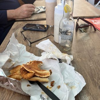 BirdHouse - Oops! Beer is gone and most of the chicken sandwich too but it was delicious. - Chicken Shop Near Me - Page, Arizona