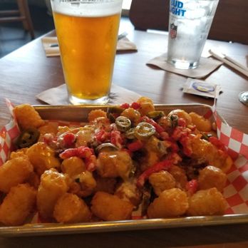 Gold Feather - Loaded Tots - Beer Bar Near Me - San Antonio, Texas