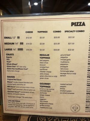 Menu photo 3 Village Pizza Corrales, NM