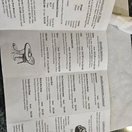 Menu for lunch Menu for lunch