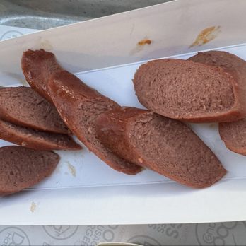 Dog Haus Biergarten - Regular plain dog - ordered for my dog haha - Burgers Near Me - Belmont, California