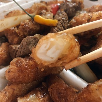 Pho Ga Hai Van - Bo Luc Lac with Fried Rice Rolls - Vietnamese Near Me - Westminster, California
