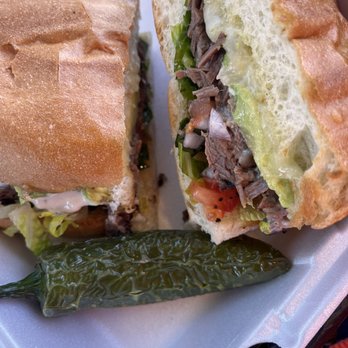 BBQ On The BRAZOS - Brisket torta - Barbeque Near Me - Cresson, Texas