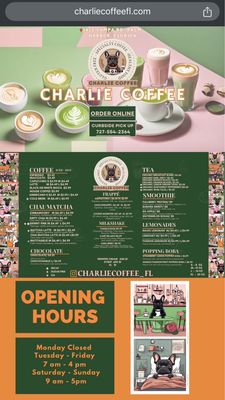 Menu photo 1 Charlie Coffee Palm Harbor, FL Menu photo 1 Charlie Coffee Palm Harbor, FL