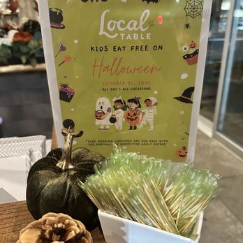 Local Table - Garden Oaks/Oak Forest - Halloween - kids eat free! - Desserts Near Me - Houston, Texas