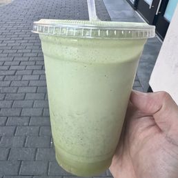 Greens Juice - more half smoothie and half juice. Tasty though.