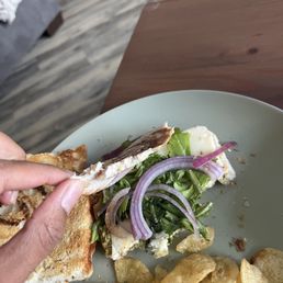 Tiniest piece of chicken known to man Tiniest piece of chicken known to man