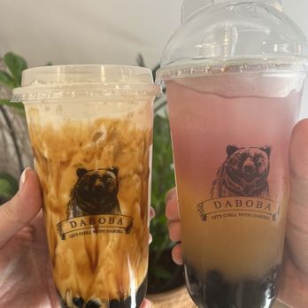 Daboba - Brown sugar pearl fresh milk and shooting star with boba instead of coconut jelly - Bubble Tea Near Me - Santee, California Daboba - Brown sugar pearl fresh milk and shooting star with boba instead of coconut jelly - Bubble Tea Near Me - Santee, California