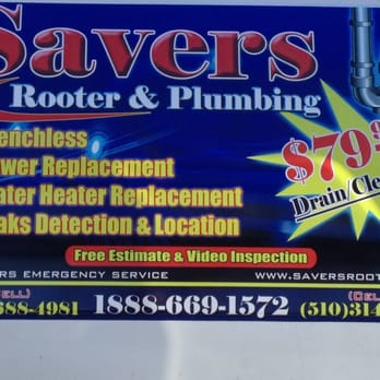Savers Rooter and Plumbing - Plumbing Near Me - Fremont, California Savers Rooter and Plumbing - Plumbing Near Me - Fremont, California