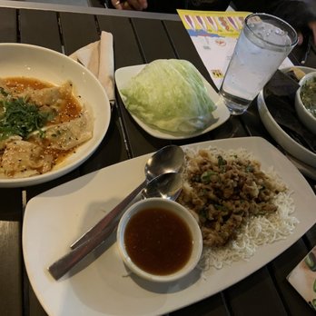 California Pizza Kitchen - Yummy Szechwan Chicken Dumplings, Lettuce Wraps & Spinach Artichoke Dip for appetizer 2.20.22 - Pizza Near Me - Brea, California California Pizza Kitchen - Yummy Szechwan Chicken Dumplings, Lettuce Wraps & Spinach Artichoke Dip for appetizer 2.20.22 - Pizza Near Me - Brea, California