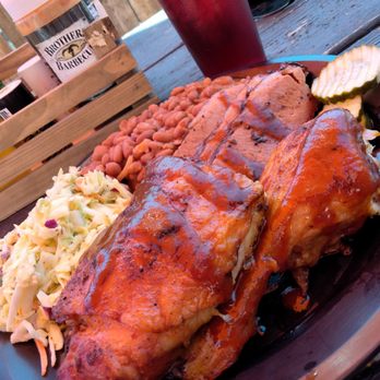 Brothers Barbecue - Huge 2 meat plate! - Barbeque Near Me - Reno, Nevada Brothers Barbecue - Huge 2 meat plate! - Barbeque Near Me - Reno, Nevada