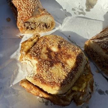 Ideal's Sandwich and Groceries - Egg and cheese muffin and beef chopped - Sandwiches Near Me - Durham, North Carolina Ideal's Sandwich and Groceries - Egg and cheese muffin and beef chopped - Sandwiches Near Me - Durham, North Carolina