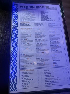 Menu photo 6 Fish On Rice Los Angeles, CA