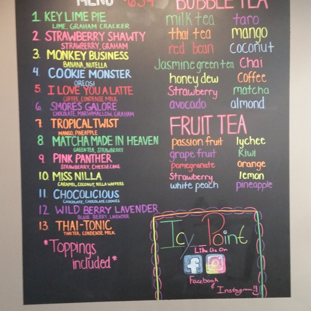 Icy Point - Ice cream and tea flavors - Ice Cream & Frozen Yogurt Near Me - Clifton Park, New York Icy Point - Ice cream and tea flavors - Ice Cream & Frozen Yogurt Near Me - Clifton Park, New York
