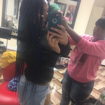 Tanty Rama - Triangle box braids done right  Go you will be happy! Fast and neat - Hair Extensions Near Me - New York, New York