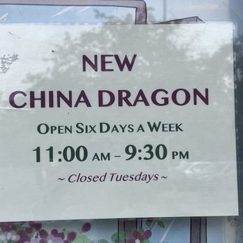 China Dragon - Closed Tuesdays - Seafood Near Me - Tallahassee, Florida China Dragon - Closed Tuesdays - Seafood Near Me - Tallahassee, Florida