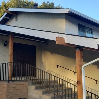 GMBC Construction - Roof over stairs repair with new beams - General Contractors Near Me - Hayward, California