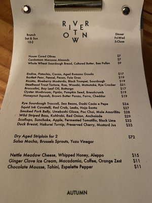 Menu photo 6 Rivertown Lodge Tavern Hudson, NY Menu photo 6 Rivertown Lodge Tavern Hudson, NY