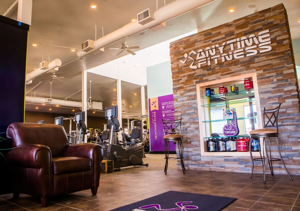 Social spots from Anytime Fitness