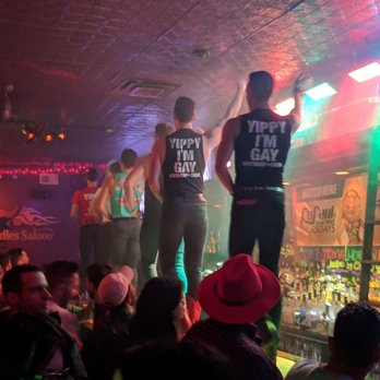 Flaming Saddles Saloon - A little preview of the amazing show the boys put on! - Gay Bars Near Me - New York, New York Flaming Saddles Saloon - A little preview of the amazing show the boys put on! - Gay Bars Near Me - New York, New York