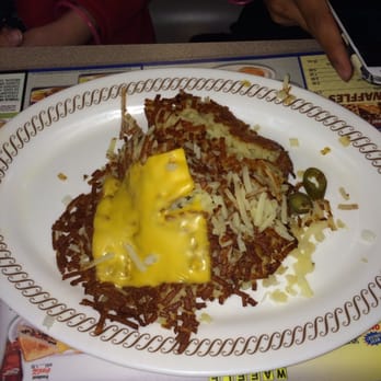Waffle House - The "cheesy" hashbrown with a slice of melted cheese... - Diners Near Me - Tucson, Arizona Waffle House - The "cheesy" hashbrown with a slice of melted cheese... - Diners Near Me - Tucson, Arizona