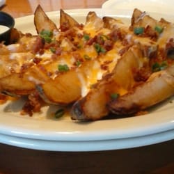 Whiskey Creek Wood Fire Grill - Loaded  potatoes