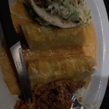 Uncle Julio's - Beef enchiladas that our amazing waitress recommended - Mexican Near Me - Orlando, Florida Uncle Julio's - Beef enchiladas that our amazing waitress recommended - Mexican Near Me - Orlando, Florida