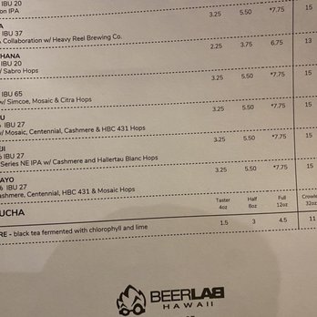 Beer Lab HI - Kombucha!!!! - Breweries Near Me - Aiea, Hawaii