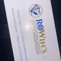 Rowin’s Professional Services