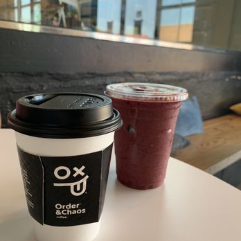 Order & Chaos coffee - Hot Latte & Berry Smoothie - Coffee & Tea Near Me - Baltimore, Maryland Order & Chaos coffee - Hot Latte & Berry Smoothie - Coffee & Tea Near Me - Baltimore, Maryland