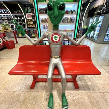 Alien Fresh Jerky - Alien photo op. - Meat Shops Near Me - Baker, California Alien Fresh Jerky - Alien photo op. - Meat Shops Near Me - Baker, California