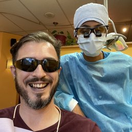 Dr. Sharma being an awesome dentist!