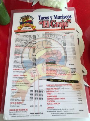 Menu photo 3 El Grajo Tonalá, JAL