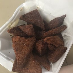 5. Shrimp Toast. Nothing but fried extremely oily pieces of bread.