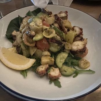 Basta - Grilled Spanish Octupus Salad - Salad Near Me - Thousand Oaks, California Basta - Grilled Spanish Octupus Salad - Salad Near Me - Thousand Oaks, California