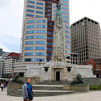 Wellington Cenotaph - See how close the Turnbull House is in the background?  You can do this, that and the Capital together. - Landmarks & Historical Buildings Near Me - Wellington, WGN