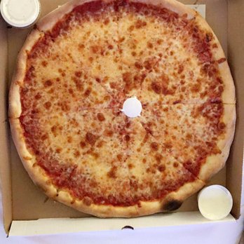 Plaza Pizza - Regular pie. Well done. With blue cheese and ranch dressing to dip your crust in. - Pizza Near Me - Secaucus, New Jersey Plaza Pizza - Regular pie. Well done. With blue cheese and ranch dressing to dip your crust in. - Pizza Near Me - Secaucus, New Jersey