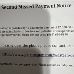 Western Dental & Orthodontics - Bill