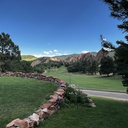 View from the clubhouse looking southward. View from the clubhouse looking southward.