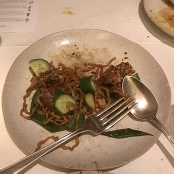 abcV - Wild mushroom burdock noodles, tempeh, pickles - Vegetarian Near Me - New York, New York