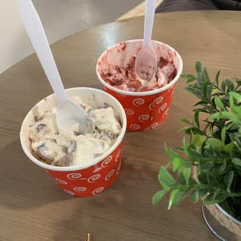 Alumni Cookie Dough - Cookie dough mixed with ice cream - Desserts Near Me - Athens, Georgia Alumni Cookie Dough - Cookie dough mixed with ice cream - Desserts Near Me - Athens, Georgia