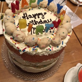 Gigi's Cafe - customized birthday cake Feb 2021 - Breakfast & Brunch Near Me - Burlingame, California