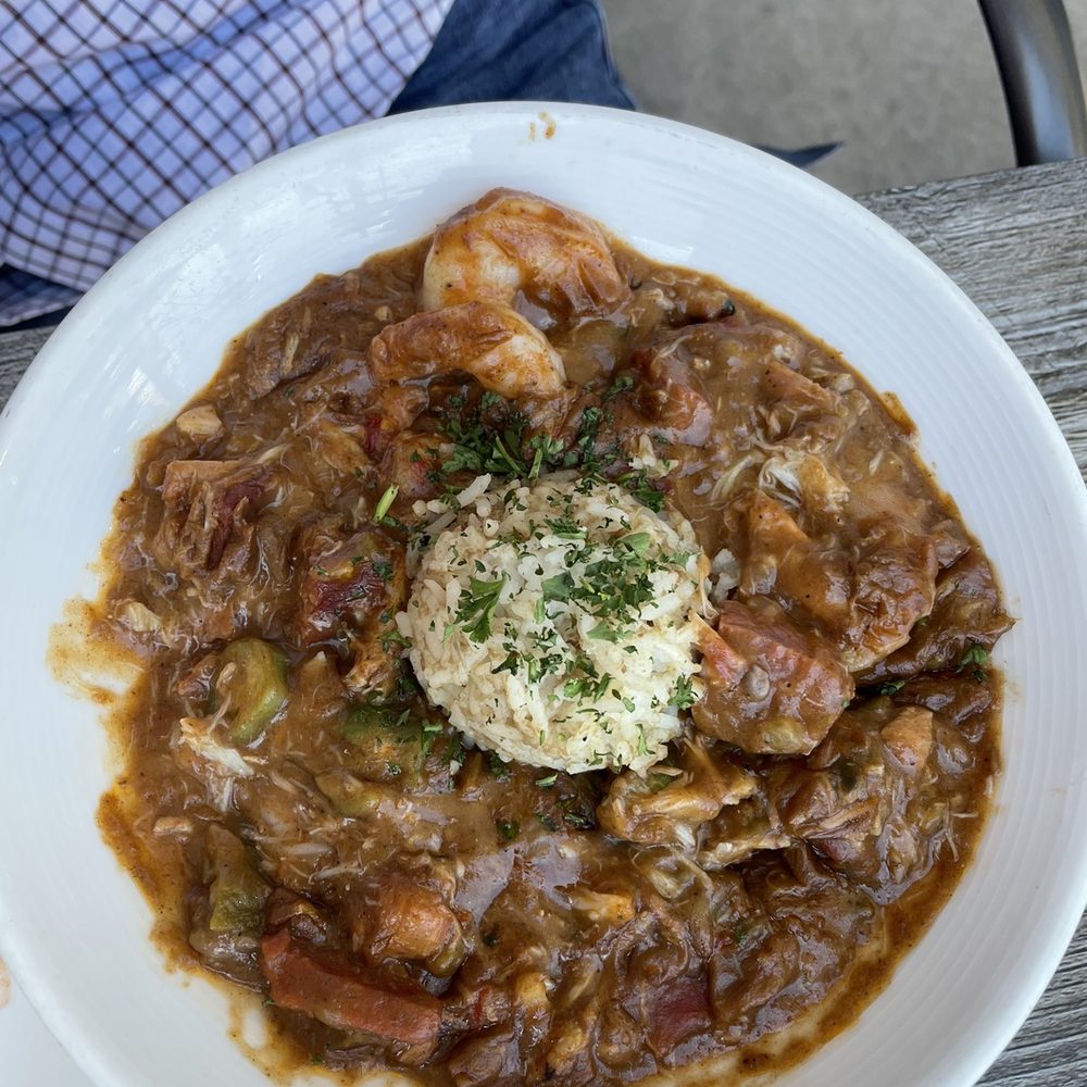 High Tide - Gumbo with dirty rice - Seafood Near Me - Gilbert, Arizona High Tide - Gumbo with dirty rice - Seafood Near Me - Gilbert, Arizona