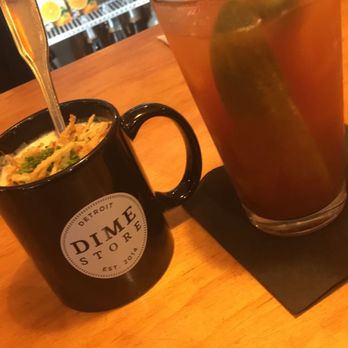Dime Store - Bloody Mary & cauliflower soup - Breakfast & Brunch Near Me - Detroit, Michigan