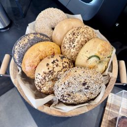 bagel display