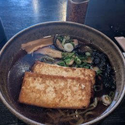 shoyu tofu ramen