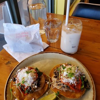 Alimentaria Mexicana - Lunch for Mushroom Tostada and Horchatal. - Mexican Near Me - Vancouver, British Columbia Alimentaria Mexicana - Lunch for Mushroom Tostada and Horchatal. - Mexican Near Me - Vancouver, British Columbia
