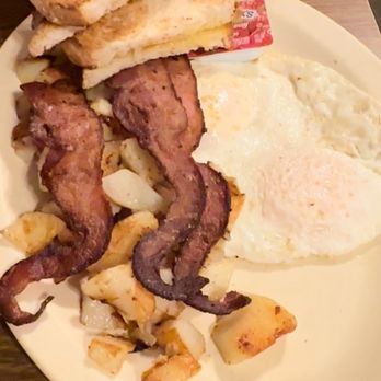 Cousins Cafe - a breakfast of eggs, bacon and toast - Coffee & Tea Near Me - Lockport, New York Cousins Cafe - a breakfast of eggs, bacon and toast - Coffee & Tea Near Me - Lockport, New York