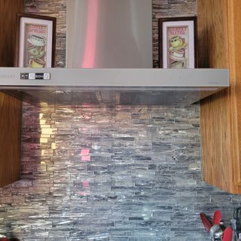 EcoStar Remodeling & Construction - Glasstile back splash makes this kitchen pop.  People walk in and say, "Wow!: - General Contractors Near Me - Alameda, California